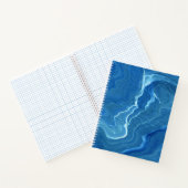 Carnet Agate de marbre bleu Résumé (Intérieur)