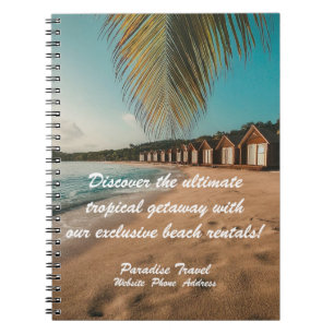 Carnet Agence de voyages Marketing et Publicité Tropical