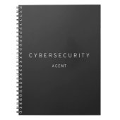 Carnet Agent de cybersécurité (Devant)