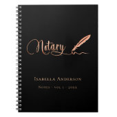 Carnet Agent de signature de prêt notarial signature en o (Devant)