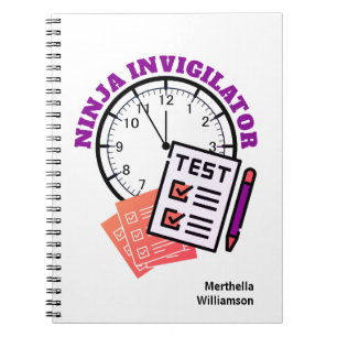 Carnet Agent d'examen NINJA INVIGILATOR Enseignant