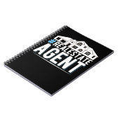 Carnet Agent immobilier courtier investisseur (Côté gauche)