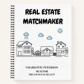 Carnet Agent immobilier moderne Réaltor (Devant)