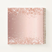 Carnet Agent signataire de prêt notaire signature or rose (Dos)