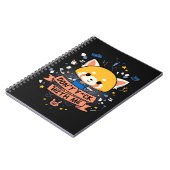 Carnet Aggretsuko Panda rouge mignonne | Cute Panda Lover (Côté gauche)