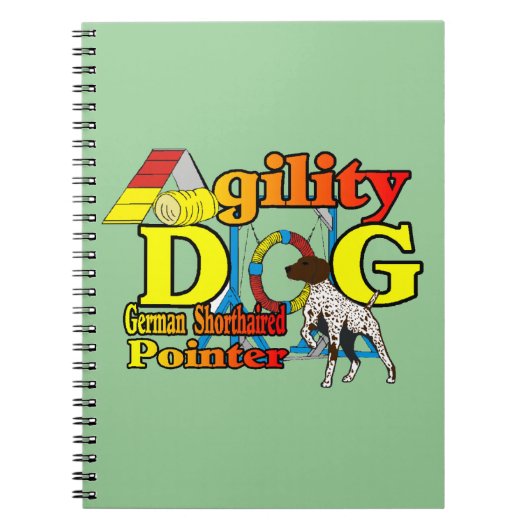 Carnet Agilité pointeur germanique (Devant)