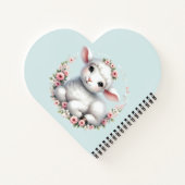 Carnet Agneau mignon avec la couronne florale (Dos)