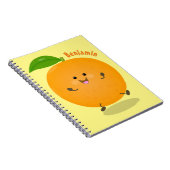 Carnet Agréable agrumes d'orange (Côté Droit)