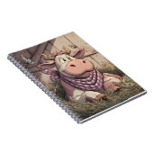 Carnet agricole de la vache grange souriante Paste (Côté Droit)