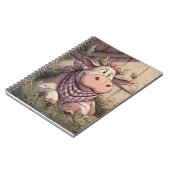 Carnet agricole de la vache grange souriante Paste (Côté gauche)