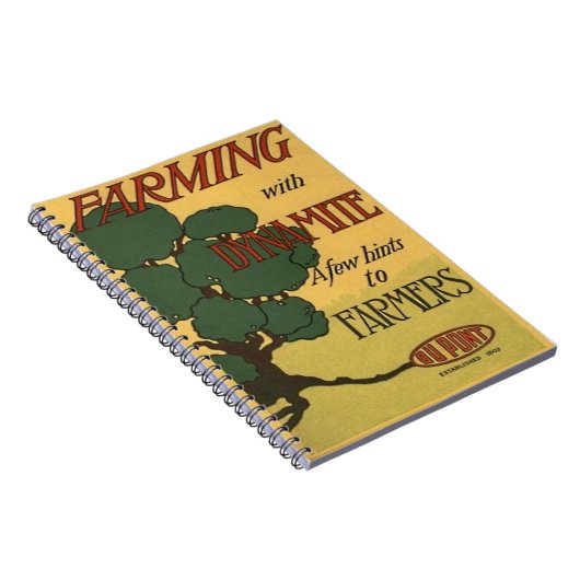 Carnet Agriculture avec dynamite (Côté Droit)