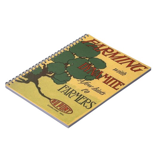 Carnet Agriculture avec dynamite (Côté gauche)