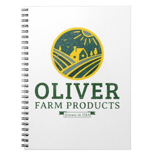 Carnet Agriculture d'oliver (Devant)