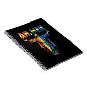 Carnet Ah Men Funny LGBT Gay pride Jesus Christian (Côté Droit)