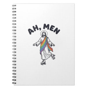 Carnet Ah Men Roller Skating Foi Vector Design_1