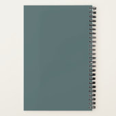 Carnet Aide à ma croissance Professeur de peinture aquare (Verso)