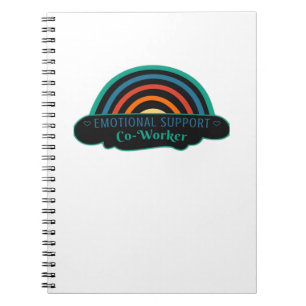 Carnet Aide émotionnelle Cotravailleur Travail Bestie Ble