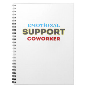 Carnet Aide émotionnelle Coworker, Cadeau Coworker, Cowor