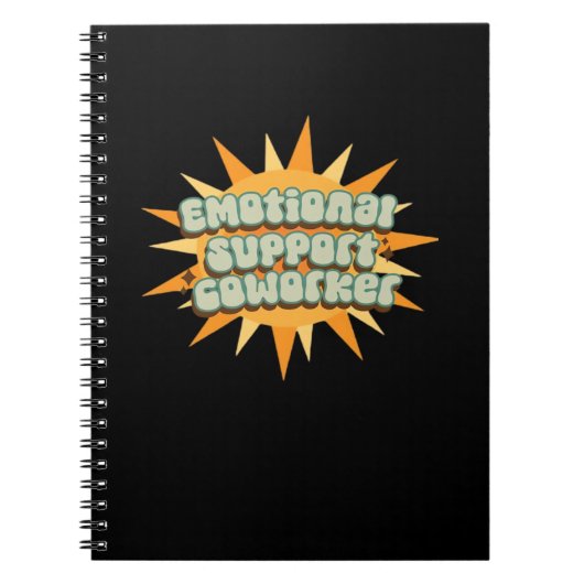 Carnet Aide émotionnelle Coworker Classic Chill Funny (Devant)