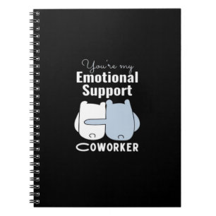 Carnet Aide émotionnelle Coworker Drôle Citation