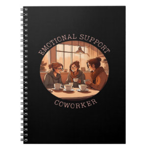 Carnet Aide émotionnelle Coworker Motivational Office Com