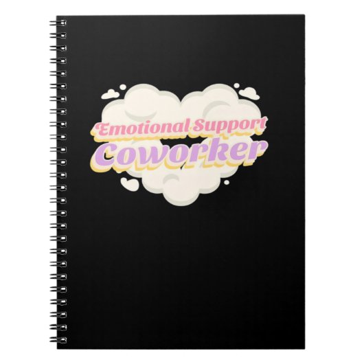 Carnet Aide émotionnelle Coworker Office Cadeau classique (Devant)