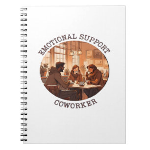 Carnet Aide émotionnelle Coworker Whimsical Office Ally C