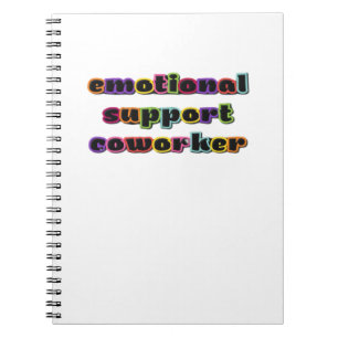 Carnet Aide émotionnelle Coworker Work Office Classique