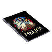 Carnet Aigle 4 juillet américain (Côté Droit)