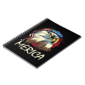 Carnet Aigle 4 juillet américain (Côté gauche)