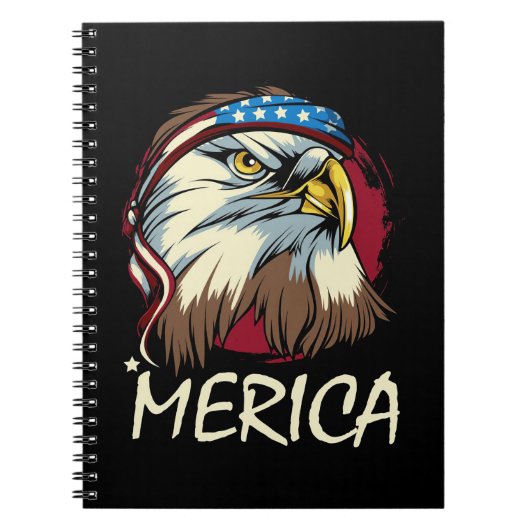 Carnet Aigle 4 juillet américain (Devant)