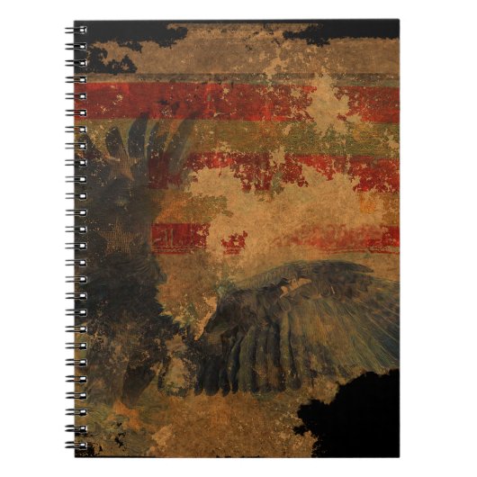 carnet aigle américain (Devant)