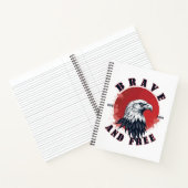 Carnet Aigle Brave et Libre (Intérieur)