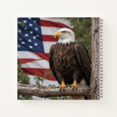 Carnet Aigle de la liberté (Dos)