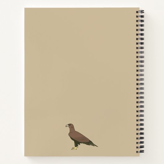 Carnet Aigle d'or (Dos)