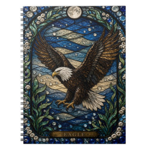 Carnet Aigle Hautes Falaises Illumina Verre Cathédrale