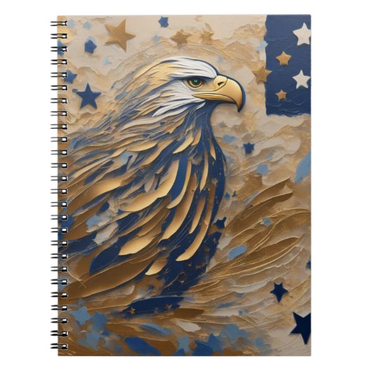 Carnet Aigle Majestic : Emblème du patrimoine (Devant)