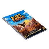 Carnet Aigle, Pixel Art Rétro 8 Bits (Côté Droit)