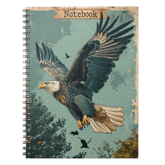 Carnet Aigle Vintage (Devant)