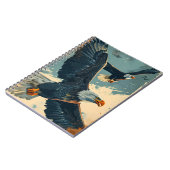 Carnet Aigle volant vintage (Côté gauche)