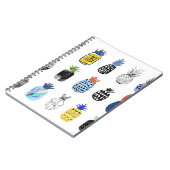 Carnet Aiguilles texturées, collection vintage. (Côté gauche)