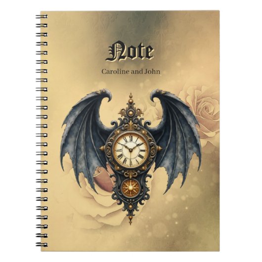 Carnet Ailes de l'Éternité – Le Gardien Intemporel.  (Devant)