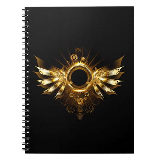 Carnet Ailes Steampunk (Devant)