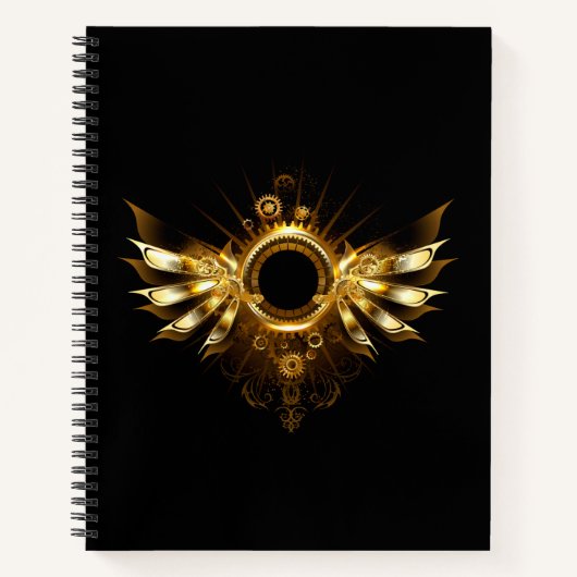 Carnet Ailes steampunk (Devant)