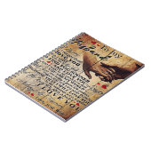 Carnet Aimer Cotes Cadeau | À mon mari présent | (Côté gauche)