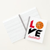 Carnet Aimer le basket-ball (Intérieur)