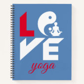 Carnet Aimer le yoga (Devant)