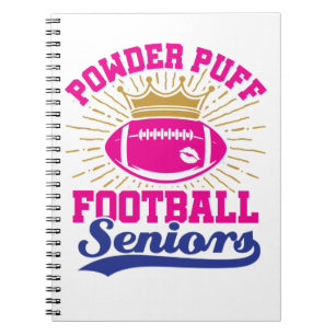 Carnet Aînés de football de pouf en poudre