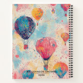 Carnet air balloons Notebook (Dos)