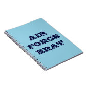Carnet Air Force Brat (Côté Droit)